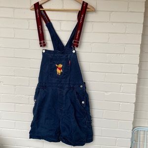 vintage pooh overalls